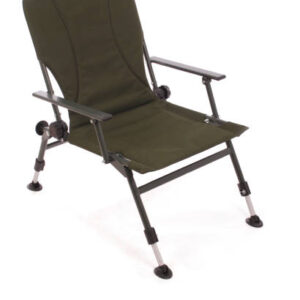 Fisherman's (working) chair isolated on white background